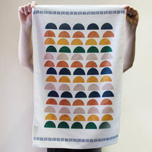 Load image into Gallery viewer, Geo Boho Crescent Dish Towel- 16&#39;&#39;x24&#39;&#39;: Folded Packaging
