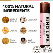 Load image into Gallery viewer, Kind Lips - Lip Balm, Strawberry
